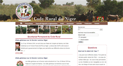 Desktop Screenshot of coderural-niger.net